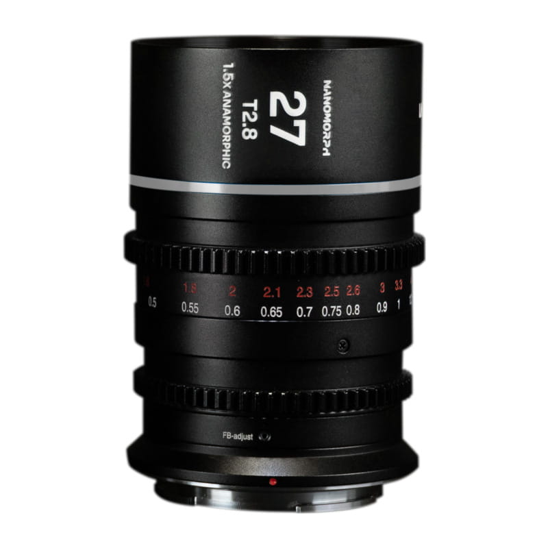 Nanomorph 27mm T2.8 1.5x Cine Silver DJI DL