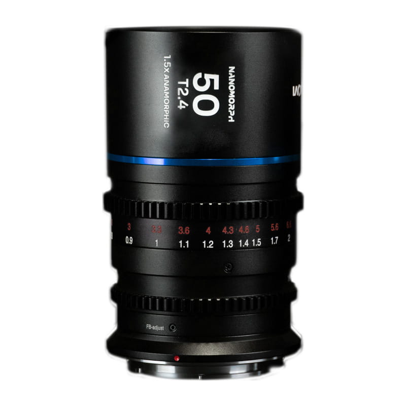 Nanomorph 50mm T2.4 1.5x Cine Blue L-Mount