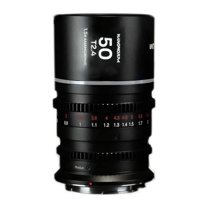 Nanomorph 50mm T2.4 1.5x Cine Silver Nikon Z