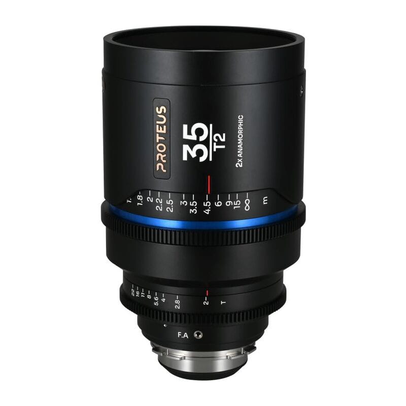 Proteus 2×Anamorphic 35mm T2 Blue Arri PL/Canon EF
