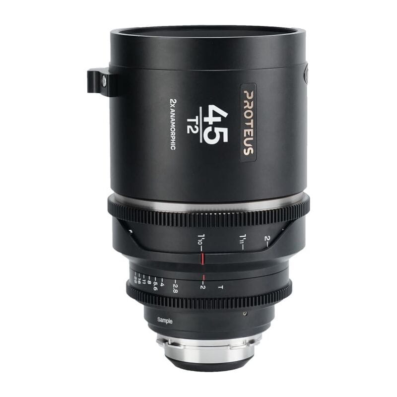 Proteus 2×Anamorphic 45mm T2 Silver Arri PL/Canon EF