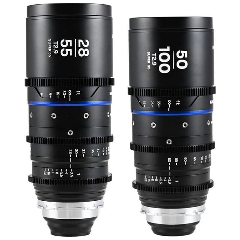Nanomorph Zoom 1.5X S35 2Lens Bundle (28-55mm & 50-100mm) Blue LAO0495