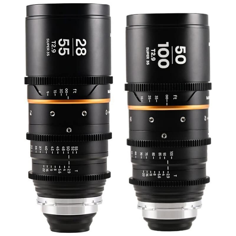 Nanomorph Zoom 1.5X S35 2Lens Bundle (28-55mm & 50-100mm) Amber LAO0496