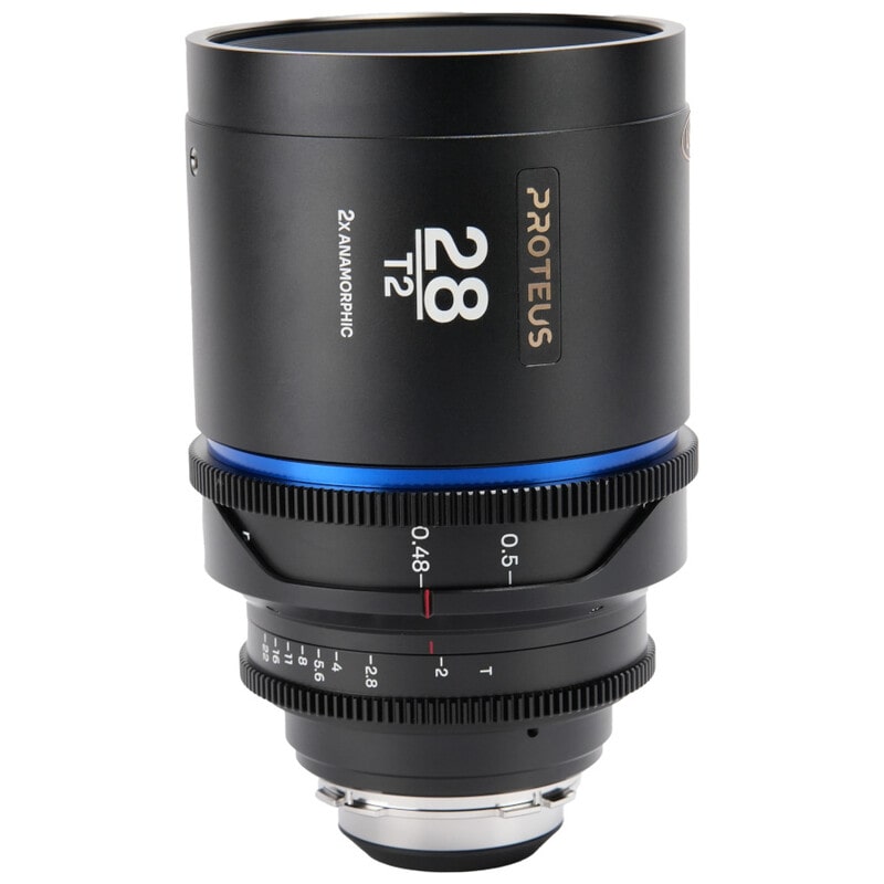 Proteus 2X Anamorphic 28mm T2 Blue （Feet） ArriPL/キヤノンEF LAO0621