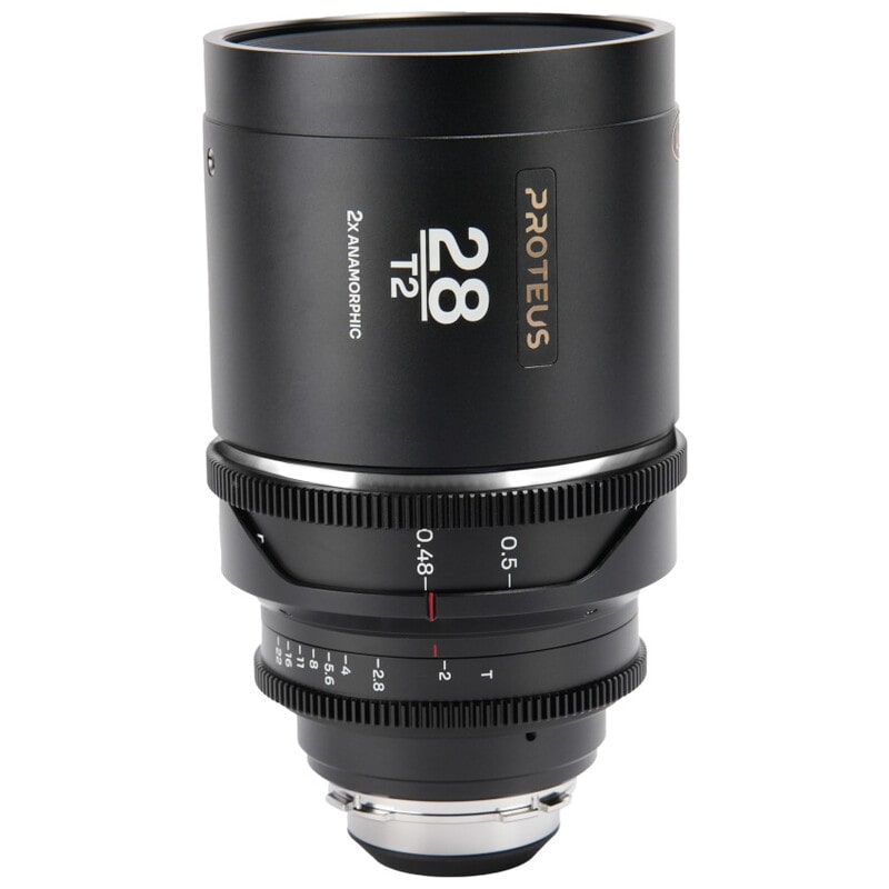 Proteus 2X Anamorphic 28mm T2 Silver （Feet） ArriPL/キヤノンEF LAO0623