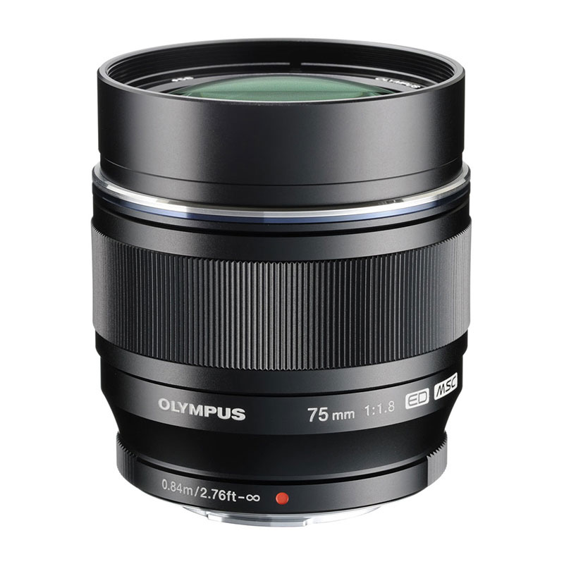 M.ZUIKO DIGITAL ED 75mm F1.8 ブラック