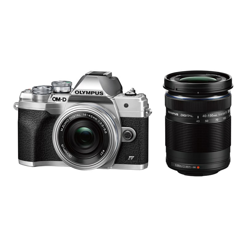 OM-D E-M10 Mark IV EZダブルズームキット シルバー