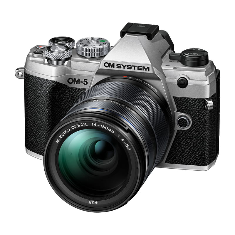 OM SYSTEM OM-5 14-150mm II レンズキット シルバー