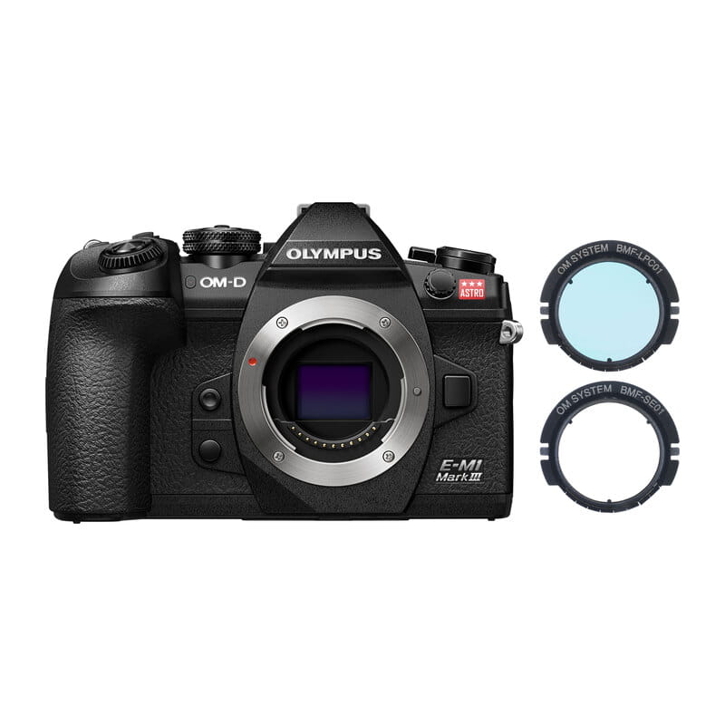 OM SYSTEM E-M1 Mark lll ASTRO ボディー マウントフィルターセット
