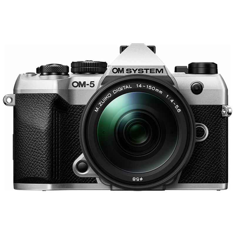 OM SYSTEM OM-5 Mark II 14-150mm II レンズキット シルバー（2025年7月下旬発売予定）