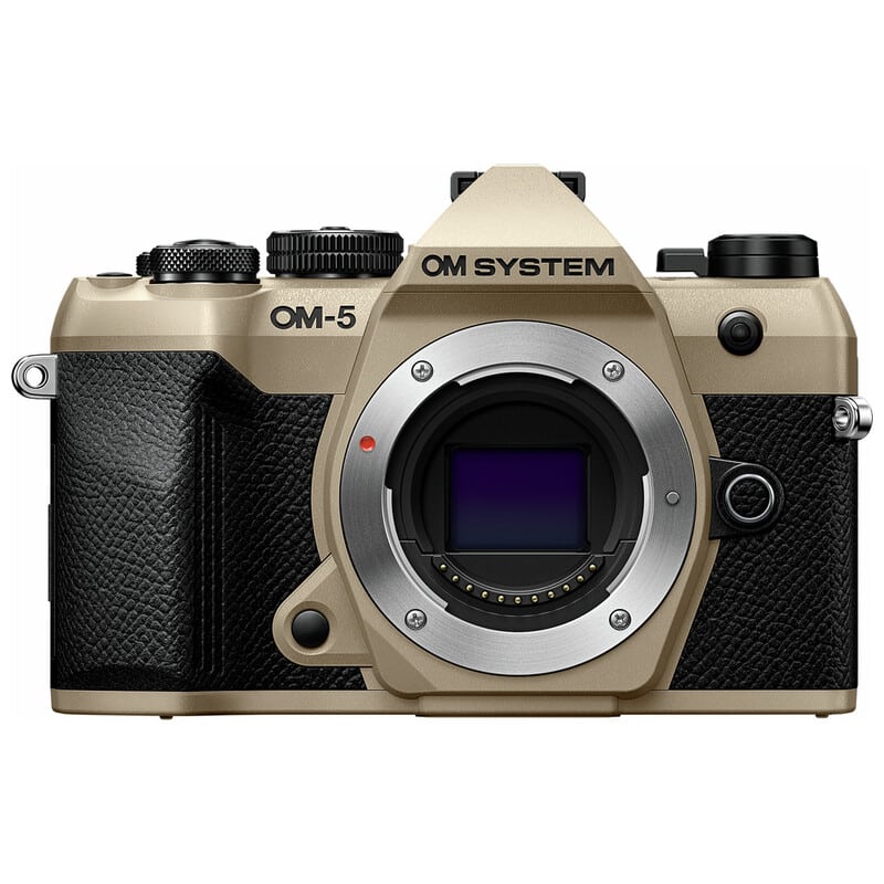 OM SYSTEM OM-5 Mark II ボディー サンドベージュ（2025年7月下旬発売予定）