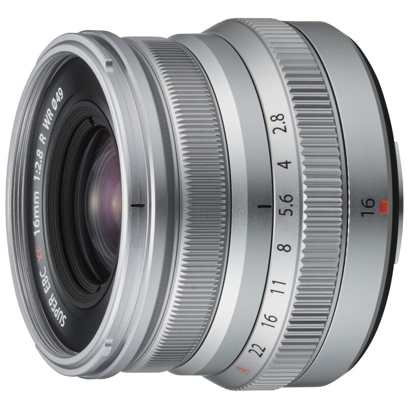 フジノンレンズ XF16mmF2.8 R WR シルバー