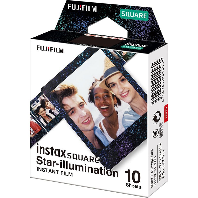 インスタントカラーフィルム instax SQUARE スターイルミネーション