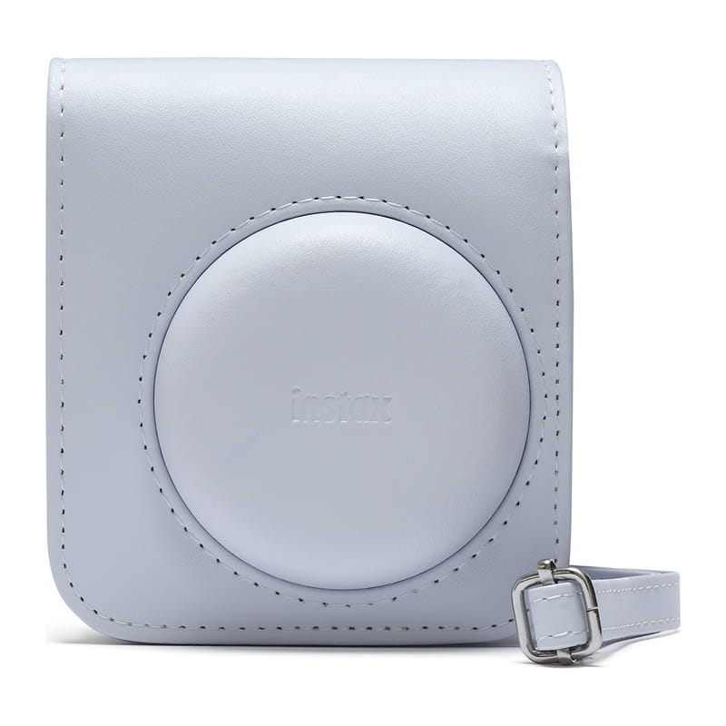 instax mini 12用 カメラケース クレイホワイト