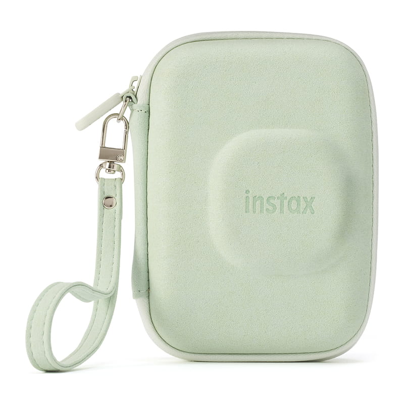 instax mini LiPlay用 カメラケース グリーン