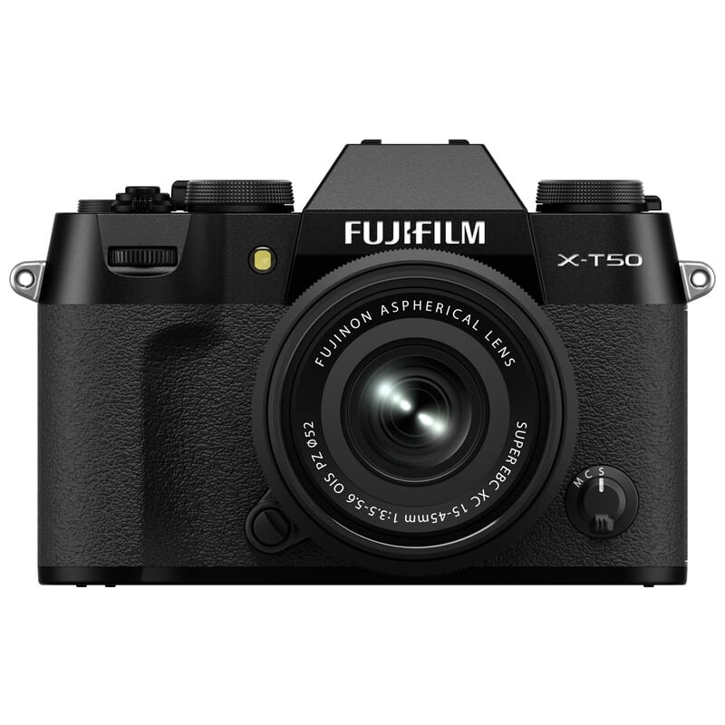 FUJIFILM X-T50 XC15-45mmレンズキット ブラック 日英二言語モデル