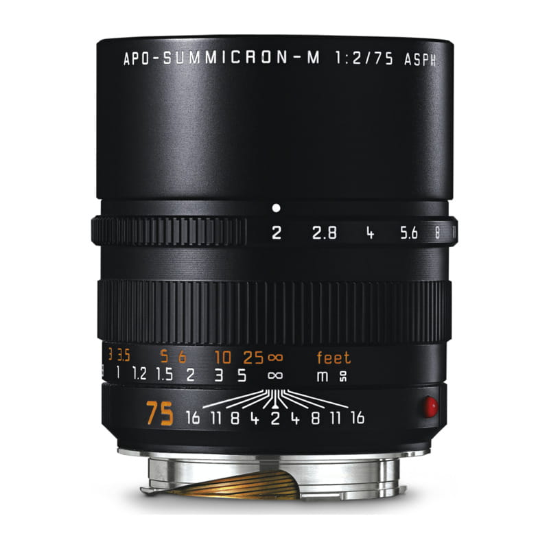 ライカ アポ・ズミクロンM f2/75mm ASPH. ブラック 11637C
