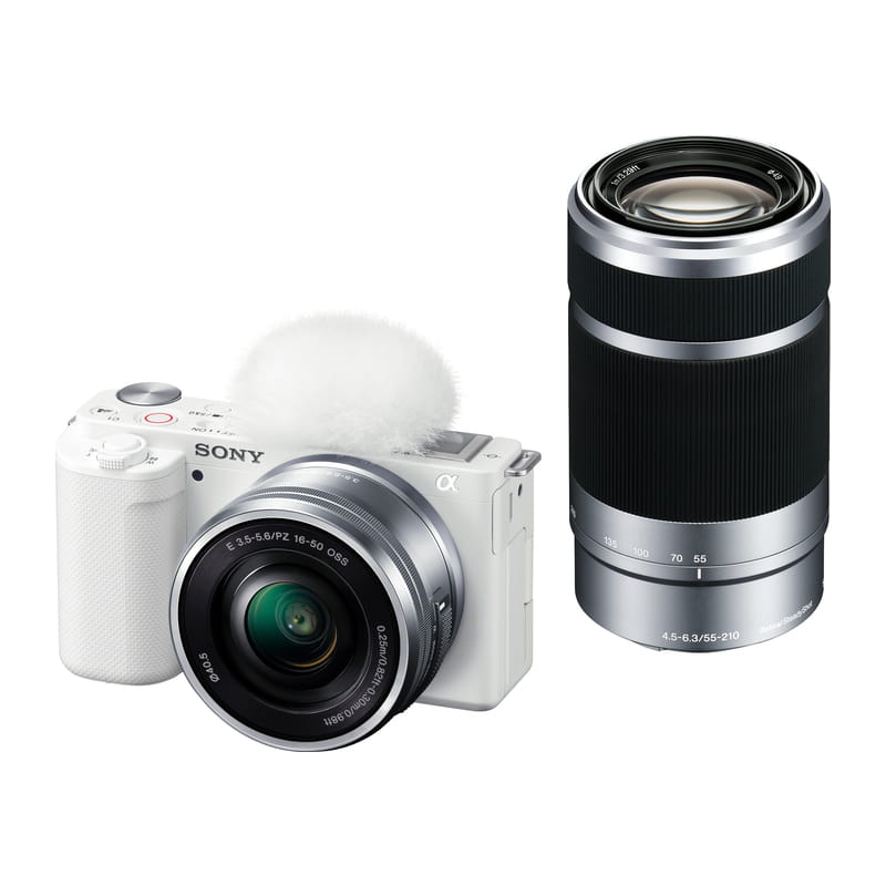 VLOGCAM ZV-E10 ダブルズームレンズキット ホワイト ZV-E10YW