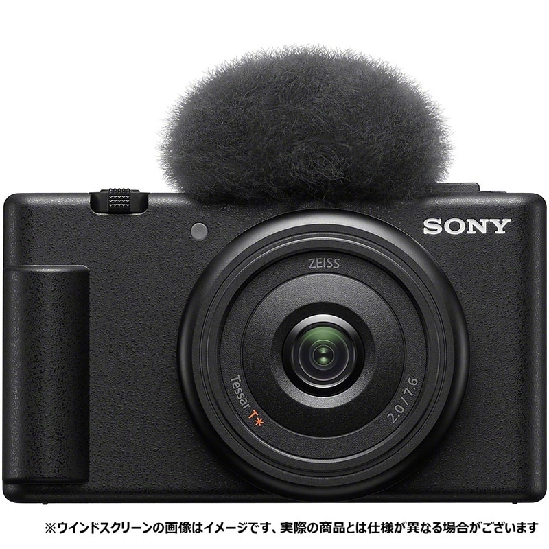 ソニー(SONY) VLOGCAM ZV-1F(B) ブラック 1.0型 大型センサーデジタルカメラ ZV1FBC