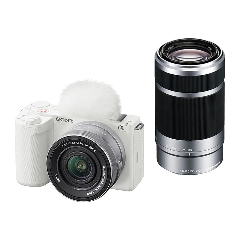 VLOGCAM ZV-E10 II ダブルズームレンズキット ホワイト ZV-E10M2XW