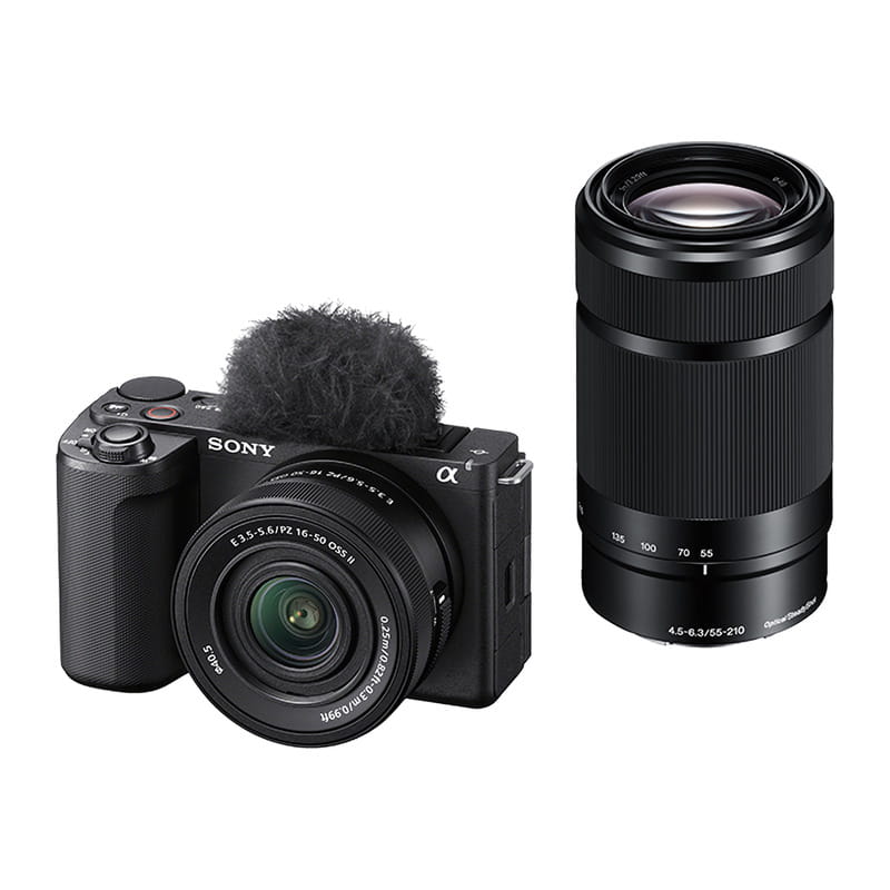 VLOGCAM ZV-E10 II ダブルズームレンズキット ブラック ZV-E10M2XB