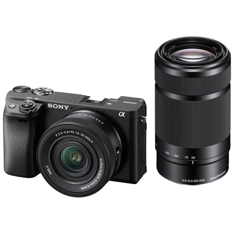 α6400 ダブルズームレンズキット ブラック ILCE-6400X B