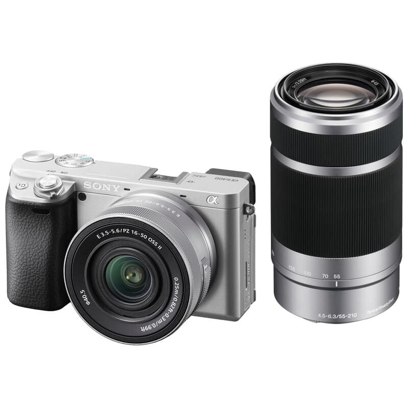 α6400 ダブルズームレンズキット シルバー ILCE-6400X S