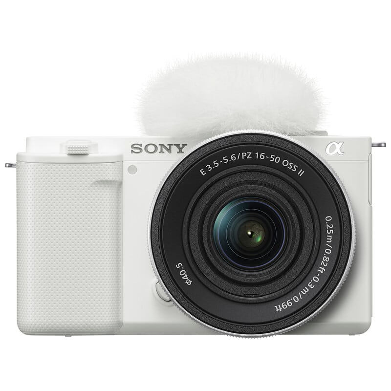 VLOGCAM ZV-E10 パワーズームレンズキット ホワイト ZV-E10K W