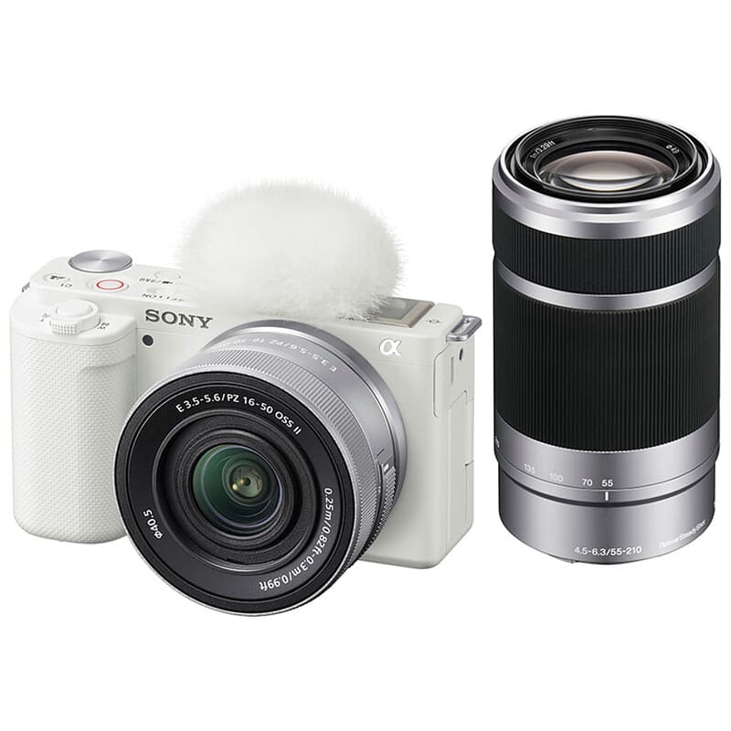 VLOGCAM ZV-E10 ダブルズームレンズキット ホワイト ZV-E10X W