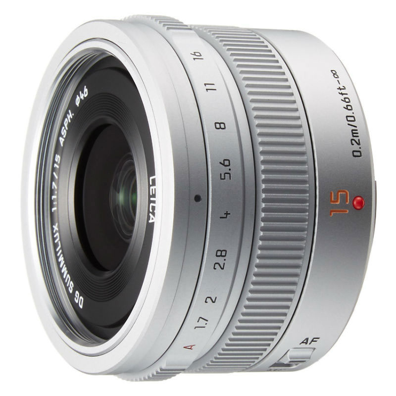 LEICA DG SUMMILUX 15mm/F1.7 ASPH. シルバー H-X015