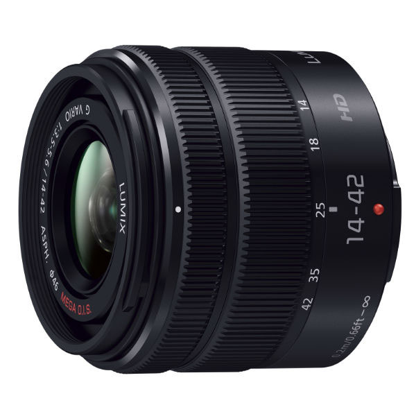 LUMIX G VARIO 14-42mm/F3.5-5.6IIASPH./MEGA O.I.S. ブラック H-FS1442A-KA