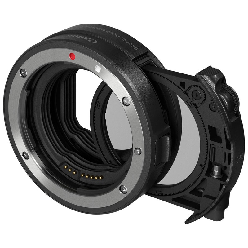 ドロップインフィルター マウントアダプター EF-EOS R ドロップイン 円偏光フィルター A付