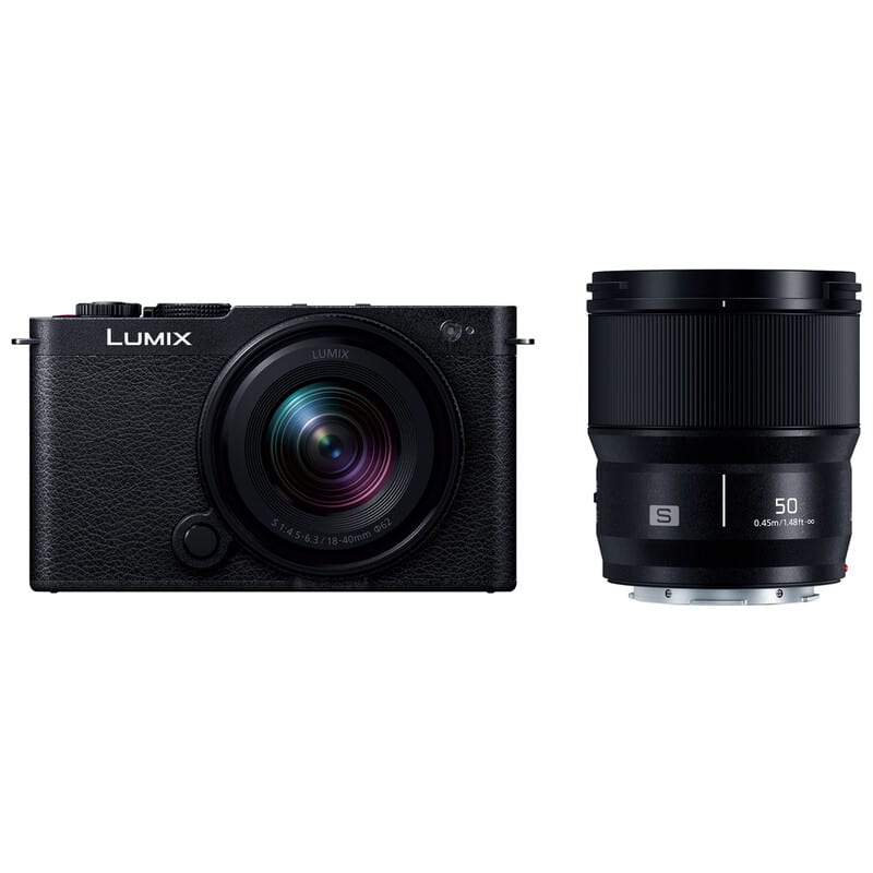 LUMIX S9 Wレンズキット ジェットブラック DC-S9W-K（2025年6月19日発売予定）