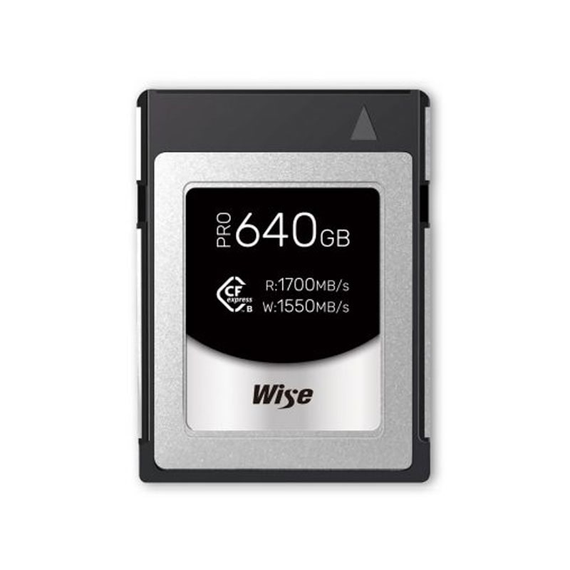 Wise CFexpress Type B カード CFX-B PROシリーズ 640GB AMU-CFX-B640P