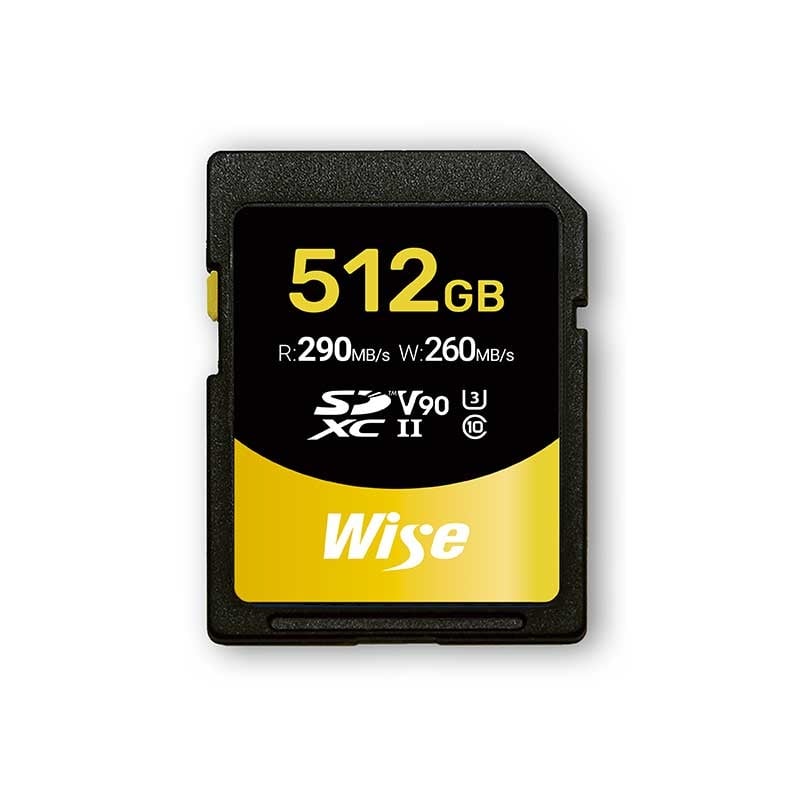 Wise SDXC UHS-II メモリーカード SD-Nシリーズ 512GB AMU-SD-N512
