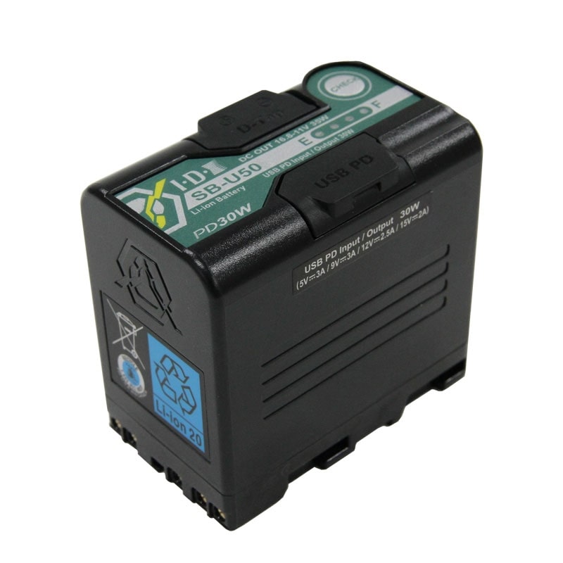 SB-U50/PD Sony BP-U 14.4Vタイプリチウムイオンバッテリー