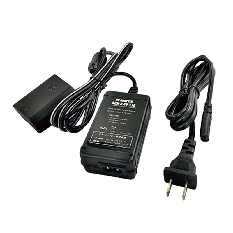 ACN-8.4V-1.7A-FZ100 NP-FZ100駆動カメラ用ACアダプタ