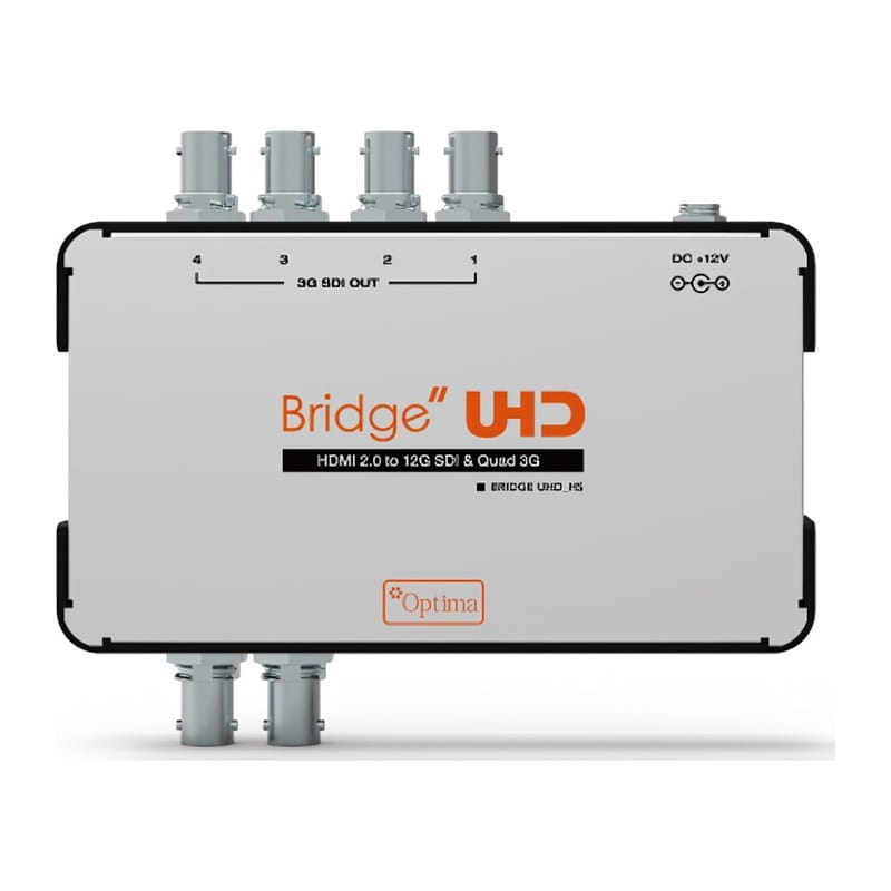 UHD_HS 4K UHD対応 HDMI 2.0→12G-SDI/クワッド3G-SDIコンバーター
