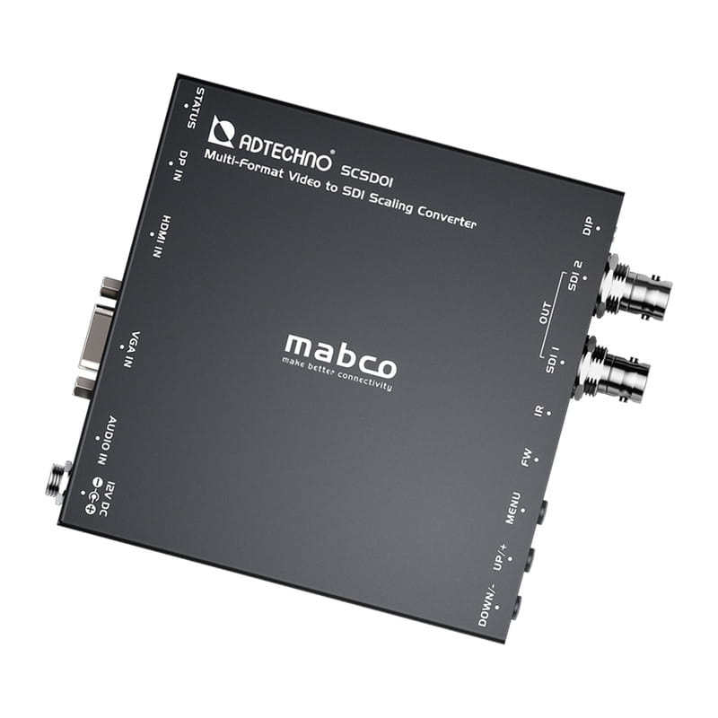 SCSD01 マルチフォーマット入力対応SDIスケーリングコンバーター