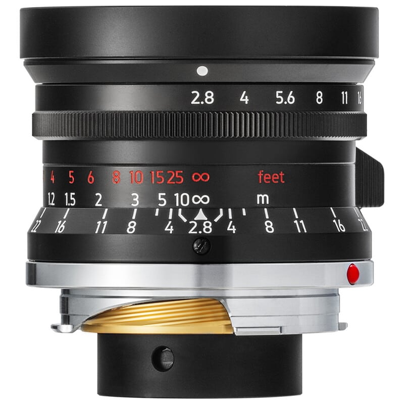 M 28mm f/2.8 ライカMマウントブラックペイント LLL-28M-9E (B)