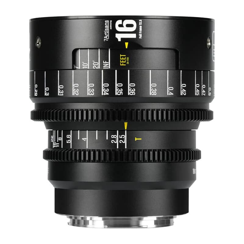 7Artisans INFINITE 16mm T2.5 EFマウント 7A-IN16T25-EF-B