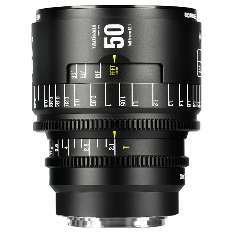7Artisans INFINITE 50mm T2.1 EFマウント 7A-IN50T21-EF-B