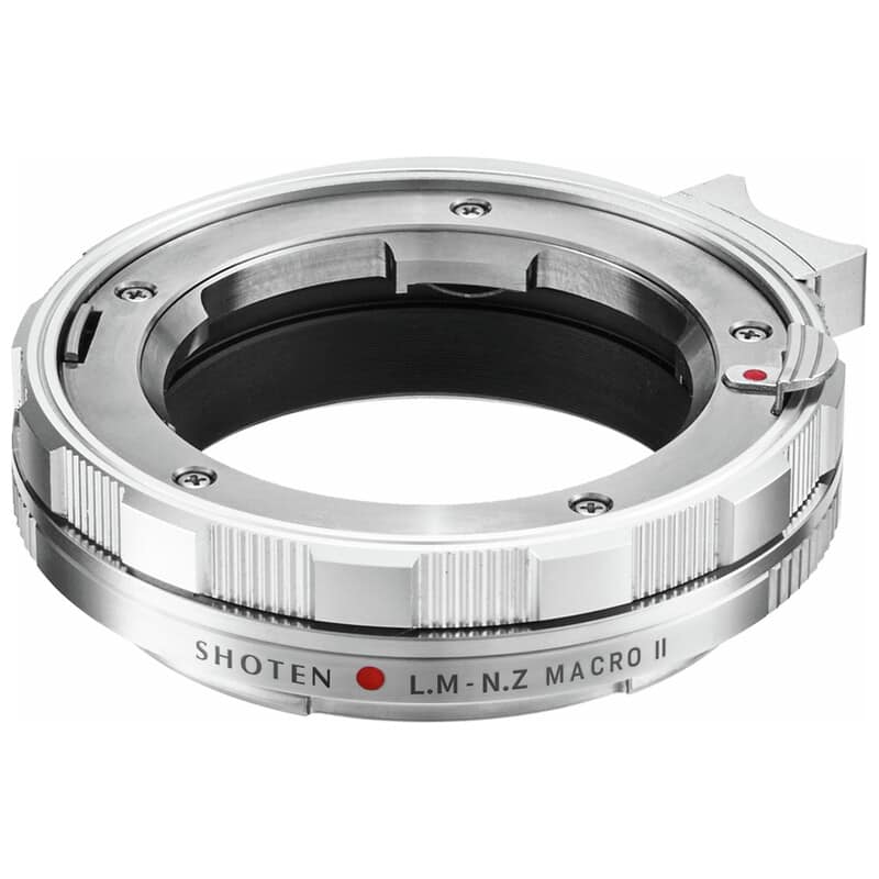 SHOTEN マウントアダプター LM-NZ M II S (ライカMレンズ → ニコンZマウント) ヘリコイド付き シルバー LM-NZ-M-II-S