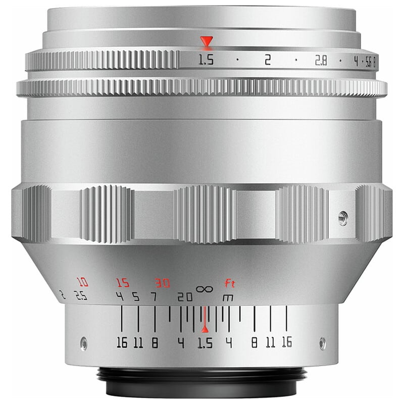 TTArtisan 75mm f/1.5 M42マウント シルバー TT-75F15-M42-S