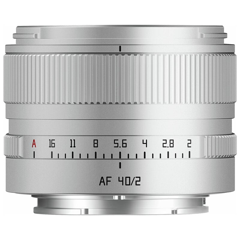 銘匠光学 TTArtisan AF 40mm f/2 ソニーEマウント シルバー TT-40F2AF-E-S