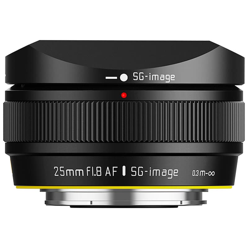 SG-image AF 25mm F1.8 ソニーE APS-C ブラック