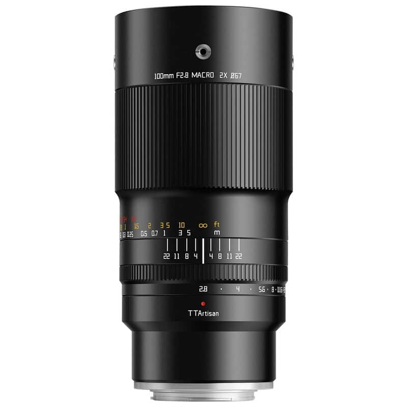 TTArtisan 100mm f/2.8 MACRO 2X ブラック 富士フイルムXマウント TT-100F28M-X