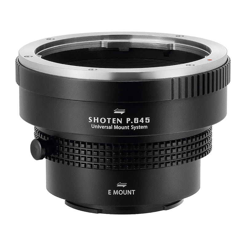SHOTEN UMSシリーズ P645-SE-U (ペンタックス645マウントレンズ→ソニーEマウント変換) マウントアダプター