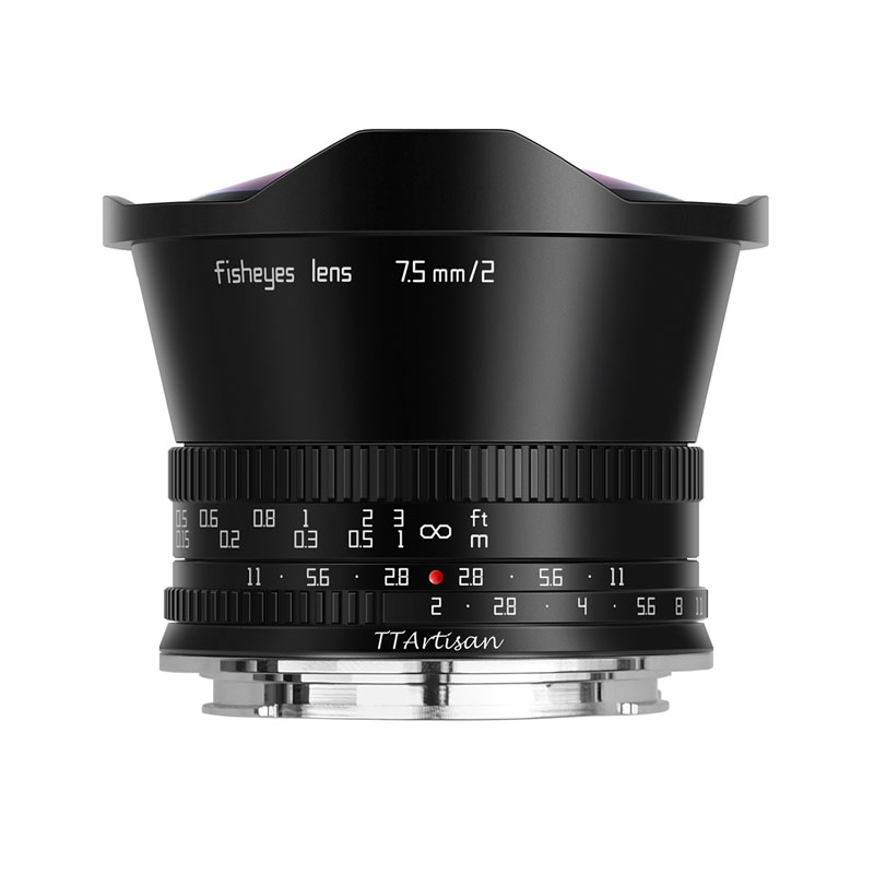 TTArtisan 7.5mm f/2 C Fisheye ブラック Lマウント