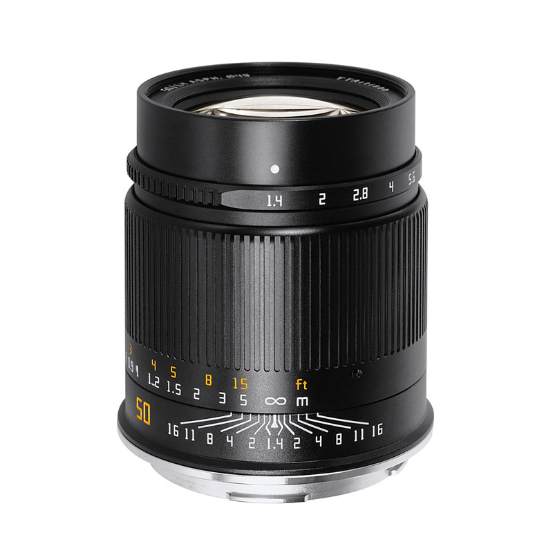 TTArtisan 50mm f/1.4 ASPH ブラック Lマウント